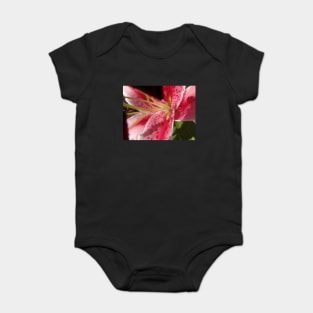 Beautiful photograph of lily flower Baby Bodysuit